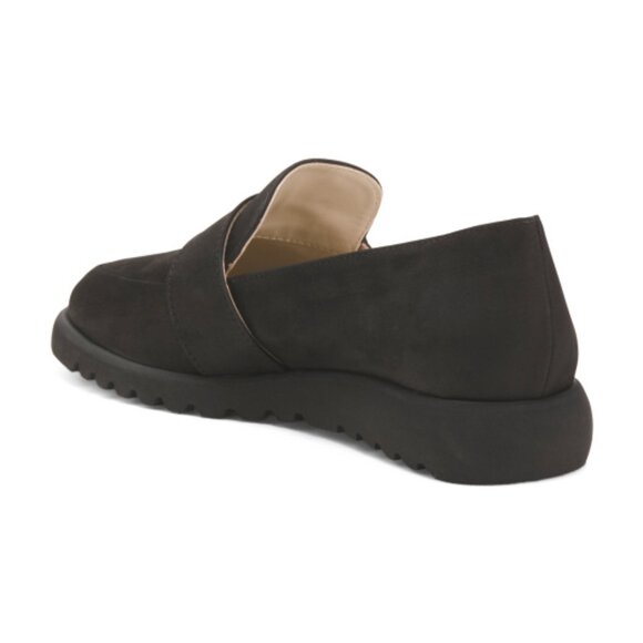AMALFI Rubino Made In Italy Suede Eco Lug Loafers